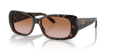 Vogue 0VO2606S W65643 52mm Woman Sunglasses Dark Havana Frame Brown Gradient...
