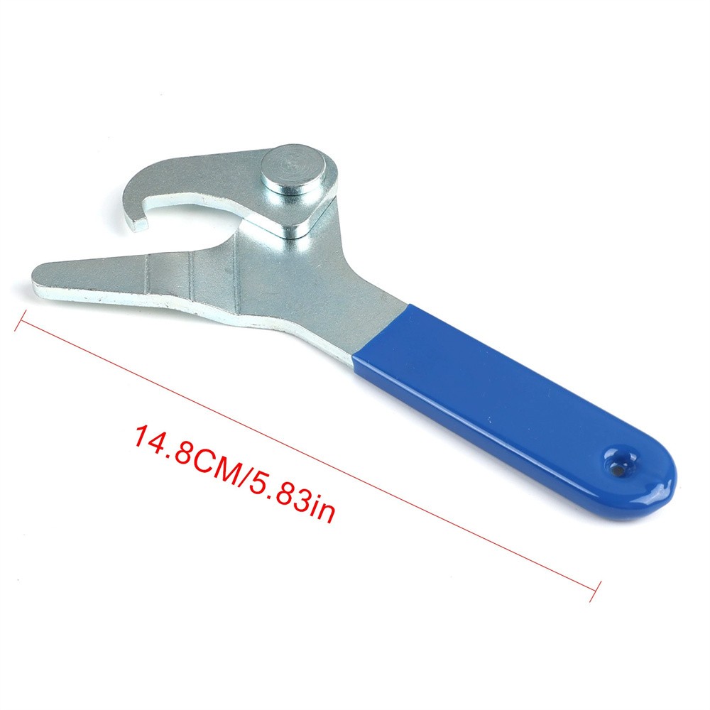 Motorcycle Shock Spanner Wrench Adjustable for 35mm‑75mm Spring Collars Tool