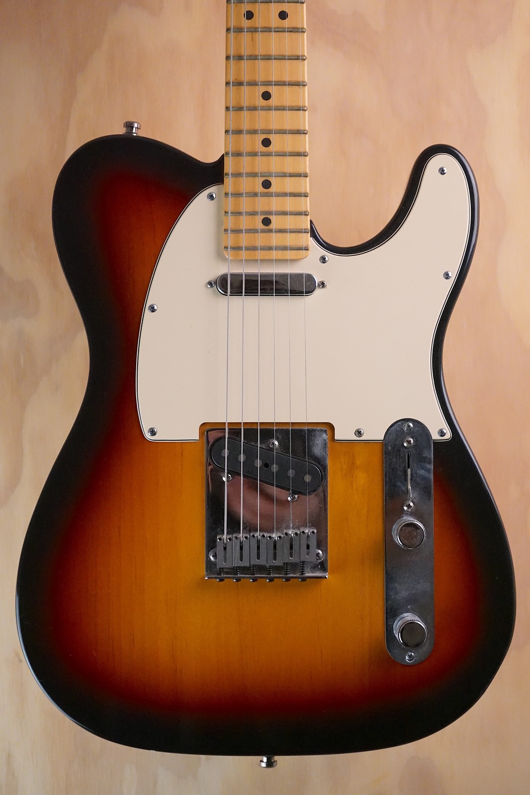 Fender American Telecaster 3-Colour Sunburst USA Electric Guitar, Hard Case Good