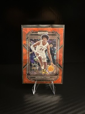 2023 Panini Prizm Draft Picks - Jalen Williams #88 Red Ice Prizm
