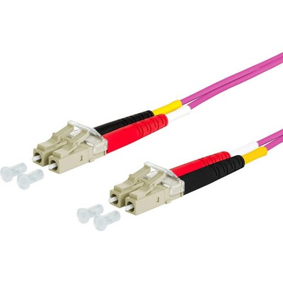 Metz Connect - Patchkabel LWL Duplexkabel LC/LC 151S1JOJO10E 50,0 OM4 1m