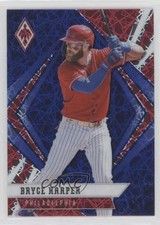 2021 Panini Chronicles Phoenix Blue Velocity Bryce Harper #10 0io