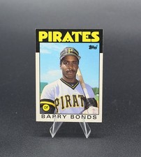 1986 Topps Traded Barry Bonds #11T Rookie Pittsburgh Pirates ~ Clean Card! DG2. rookie card picture