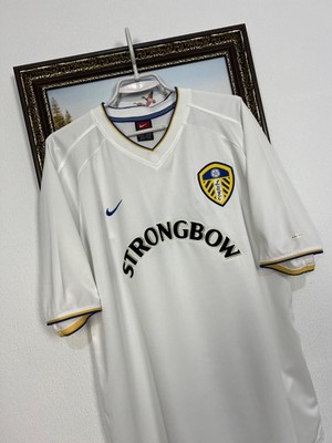 Nike Leeds United Dri-FIT シャツ XL Leeds United Home football shirt 2000 Soccer Nike Jersey Mens