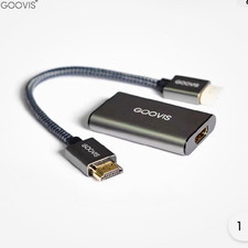 GOOVIS HDMI auf USB-C Adapter schwarz kompati...