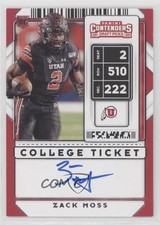 College Ticket Zack Moss