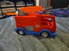 Blippi Fire Truck Toy - Sounds Music - Rise Rotate - Used Good Condition