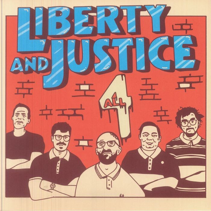 LIBERTY & JUSTICE - 4 All - Vinyl (limited oxblood vinyl LP + insert)
