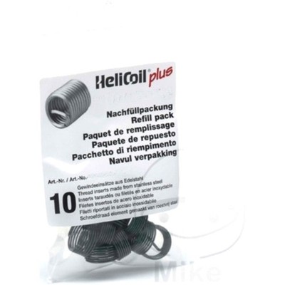 HELICOIL  Plus M8x12 Gewindereparaturset - 10 Stück hochwertige Einsätze