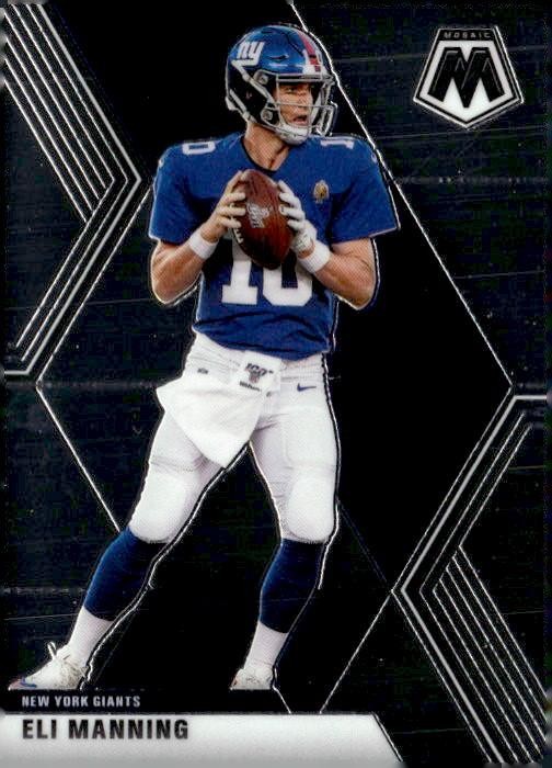 2020 Panini Mosaic #149 Eli Manning