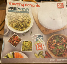 Morphy Richards 401012 PrepStar Food Processor Mixer Chopper Grater  1.6L