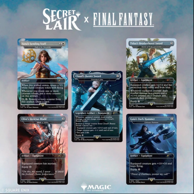 Secret Lair x Final Fantasy - Singles - Make your Choice - MtG | eBay