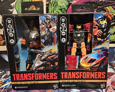 Sideways & Excellion Transformers Age of the Primes Cybertron Robots in Disguise