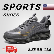 Men Casual Non Slip Sneakers Daily Shock-absorbing Running Comfort Sports Shoes