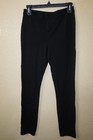 Forever 21 L black button and zip stretchy pants for women — photo 2