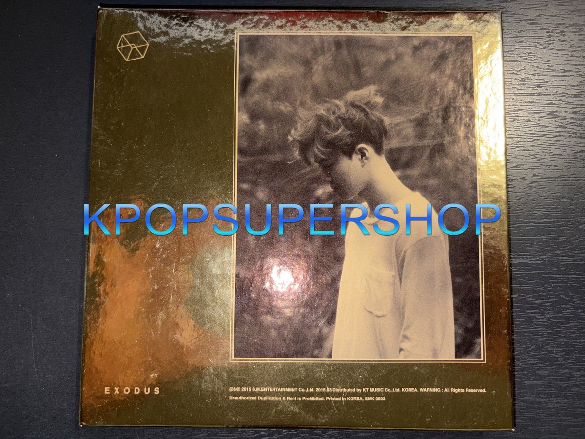 EXO 2nd Album EXODUS Suho Korean Ver CD Photobook No Photocard