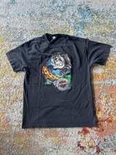 Y2K Rare Faded Harley Davidson Orlando Looney Tunes T-Shirt Size L