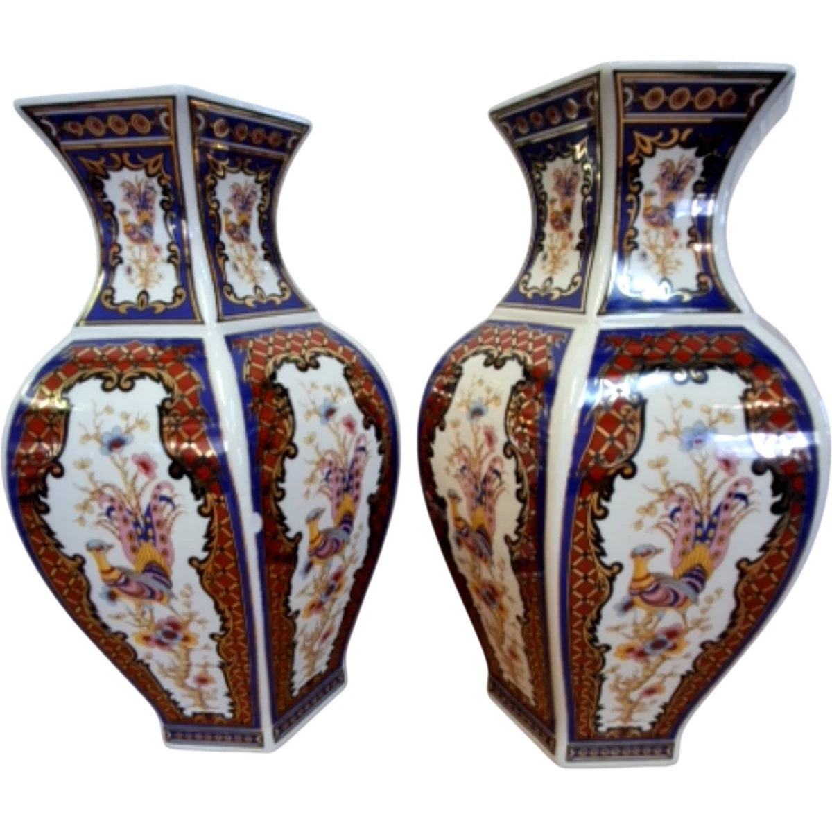 六角形陶瓷花瓶| eBay