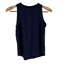 Calia Womens Renew Tank Top Medium Opulent Blue Stretch Athleisure Workout Yoga