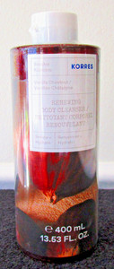 Korres Vanilla Chestnut Renewing Body Cleanser 13.53 Fl Oz NEW/SEALED