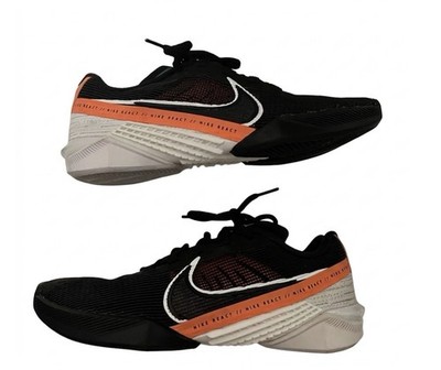 Nike React Infinity Run Flyknit 2 Running Shoes   Black/Orange   Women s Size 6