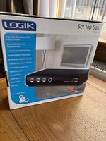 LOGIK Freeview Digital Set Top Box L2STB09 | DVB Remote & Manual Included Boxed