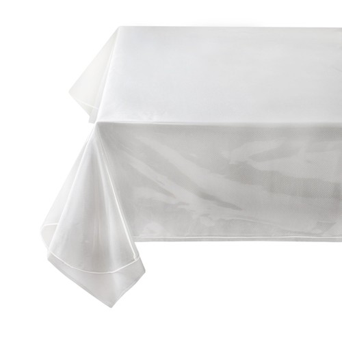 Heavy Duty Clear Plastic Tablecloth Protector 100% Waterproof Table Cloth O