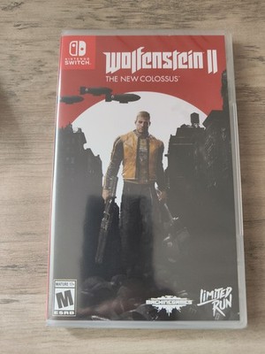 WOLFENSTEIN 2 II THE NEW COLOSSUS LIMITED RUN SPIELE NINTENDO SWITCH NEU/SEALED