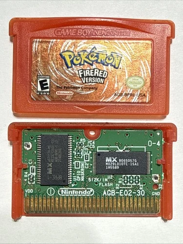 New ListingPokemon FireRed Version (Game Boy Advance, 2004) GBA Authentic Tested Saves