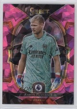 2022 Panini Select Premier League Terrace Pink Ice Prizm Aaron Ramsdale #7 0n0t