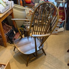 Ercol Windsor Grandfather Easy Arm Chair Model 317 Grandfather Tub Chair