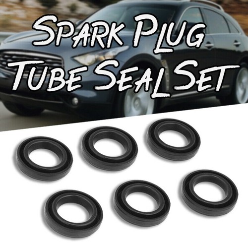 Spark Tube Seal Set Compatible with For Nissan For Xterra and For Pathfinder V6 - Picture 2 of 12