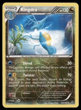 Kingdra 107/160 Rare Primal Clash Pokemon Reverse Holo Moderately Played
