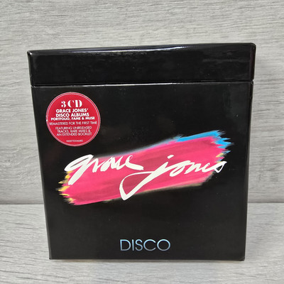 Grace Jones - The Disco Years UK 3 CD BOX SET Original Portfolio, Fame & Muse! 