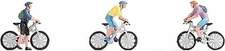 Noch Mountain Bikers - HO Scale Model Railroad Figure - #15899