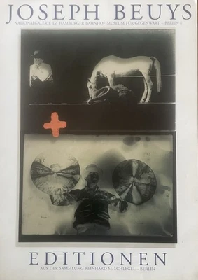 JOSEPH BEUYS - Original Ausstellungsposter "Iphigenia Titus Andronicus" Berlin - Bild 1 von 4
