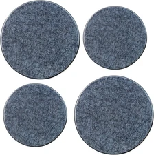Black Granite Electric Stove Burner Covers Set of 4 – New