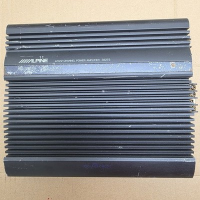 Rare ALPINE 3527S 4 channel amplifier | eBay