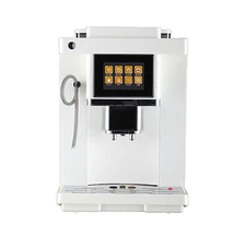 220V Automatic Coffee Machine Espresso Maker with Milk Frothing 60oz Water Tank
