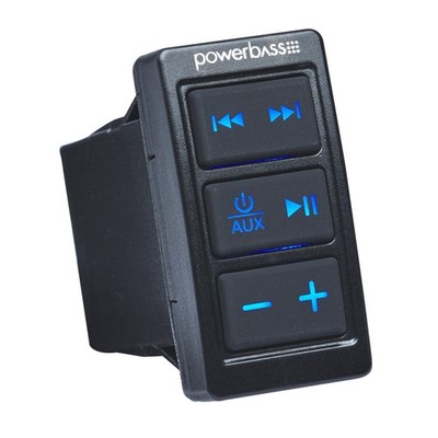 PowerBass XL-BTRS - Rocker Switch Bluetooth Receiver with AUX in and out