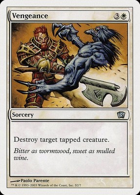 Vengeance NonFoil Eighth Edition S2 NM MTG
