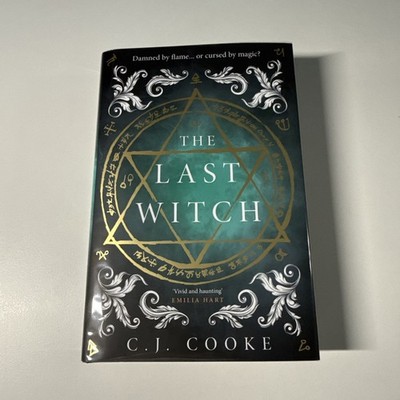 The Last Witch By CJ Cooke 2025 Signed First Edition HCDJ
