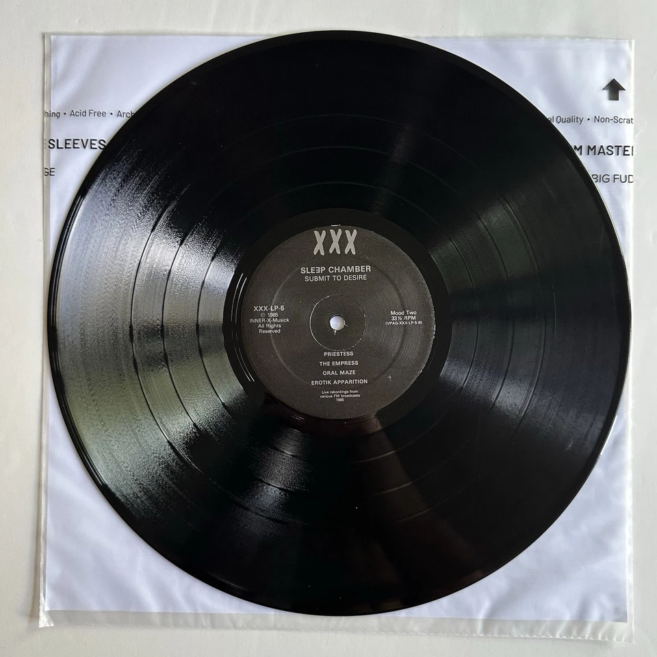 Submit To Desire by Sleep Chamber (LP, 1985) RARE OOP Industrial classic Vinyl - Image 4 of 4