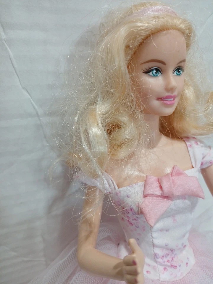 Mattel Barbie пожелания на день рождения 2016 блондинка DGW29 с платьем и оголовьем  - Изображение 4 из 4