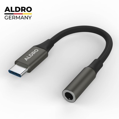USB C Adapter zu Klinke Aux 3,5mm USB-C auf Kopfhörer Adapter iPhone Galaxy