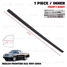 Front Rh Inner Weatherstrip Door Belt For Nissan Frontier D22 2Dr 1997 - 2004