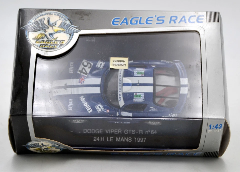 DIE CAST 1/43 " DODGE VIPER GTS-R N.64 - 24H LE MANS " UNIVERSAL HOBBIES - Immagine 2 di 2