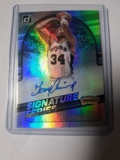 2020-21 Panini Donruss Signature Series Terry Cummings #SG-TCM Auto
