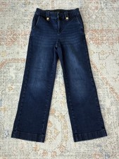 Talbots High Rise Wide Leg Sailor Jeans Dark ...