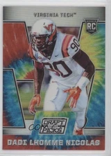 2016 Prizm Collegiate Draft Picks Tie-Dye /49 Dadi Lhomme Nicolas #211 Rookie RC